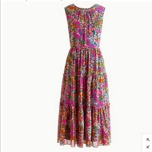 J Crew Floral dress XS